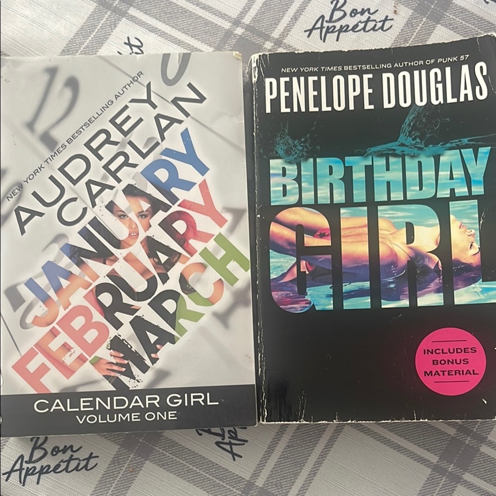 Calendar Girl and Birthday Girl Book Set